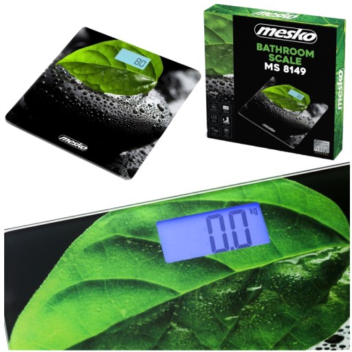 WAGA ŁAZIENKOWA ELEKTRONICZNA 150kg MESKO MS8149