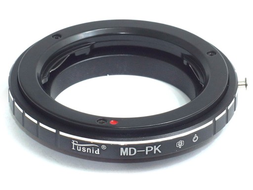 Adapter Minolta MD - Pentax PK precyzyjny do zdjęć makro bez soczewki