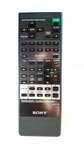 PILOT SONY RMT-C8 PERSONAL AUDIO SYSTEM ORYGINAŁ