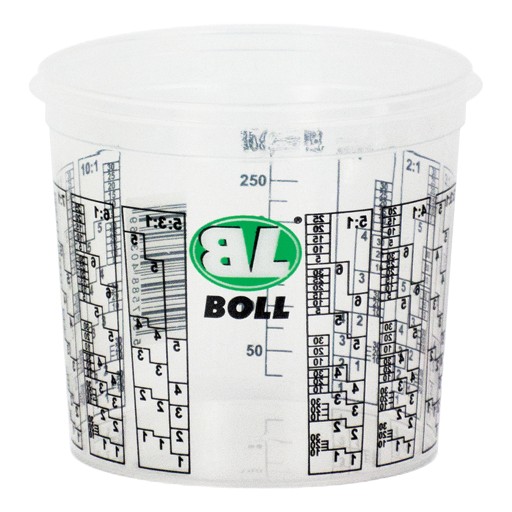 Kubek do mieszania lakieru 400 ml z podziałką miarką Boll