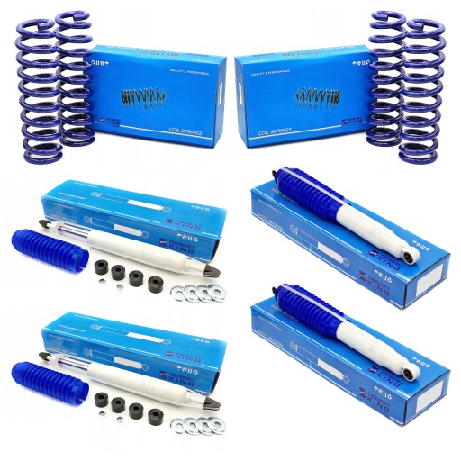 ZESTAW ZAWIESZENIA LIFT +3 CALE NISSAN PATROL Y61 5D DKRS