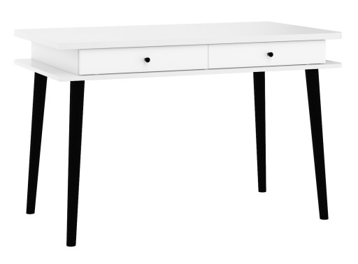 meble CELO 02 biurko 120 biały / biały połysk