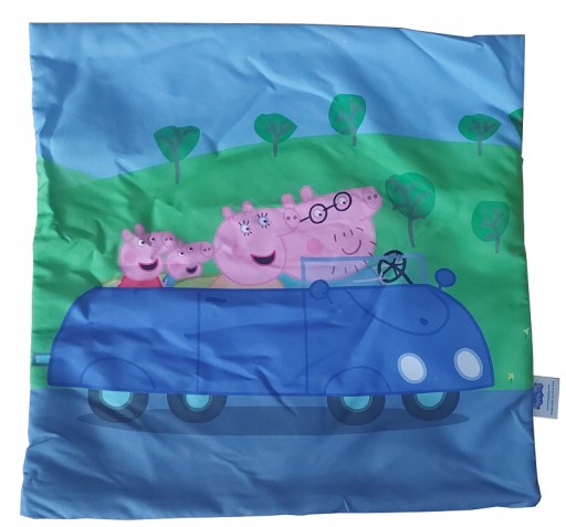 Poszewka na poduszkę Peppa Auto 1119 40x40cm