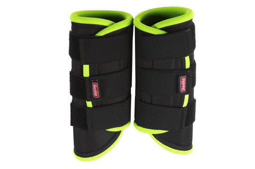 OCHRANIACZE DLA KONI NA TYŁ MANMAT REFLEX GREEN ROZMIAR XL