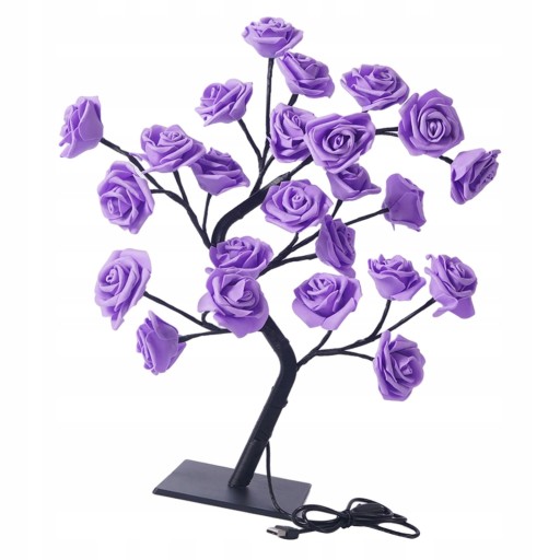 LED Rose do sypialni