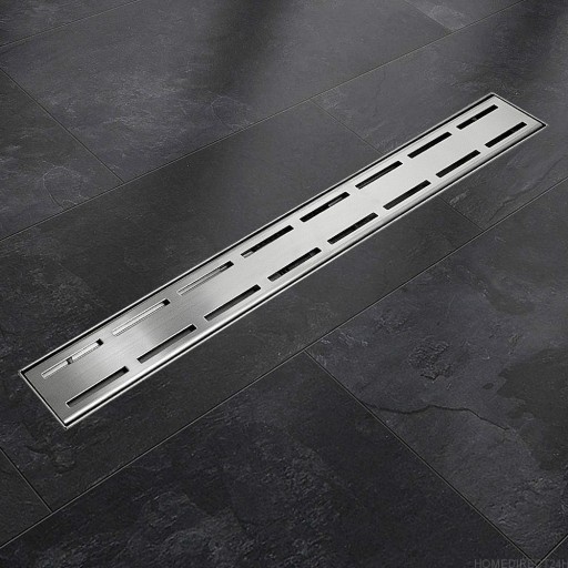 ODPŁYW LINIOWY Line Z SYFONEM 140cm STAL NIERDZEWN