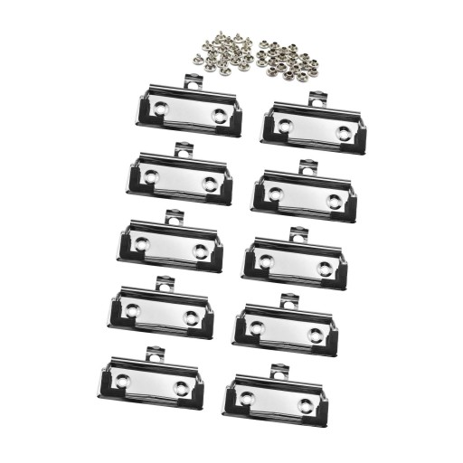 10Pcs Hardboard Clips Spring Loaded Surface Mount