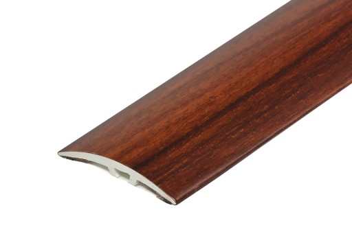 Listwa progowa PVC wcisk 40mm 2w1 Cezar L= 1,80m Orzech