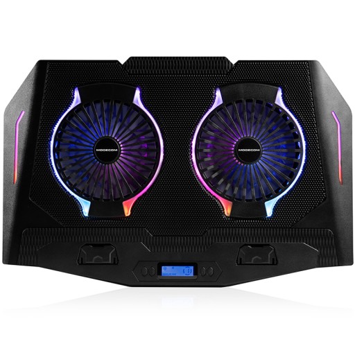 PODSTAWKA POD LAPTOPA CHŁODZĄCA MC-CF21 PODŚWIETLENIE RGB MOCNE CHŁODZENIE