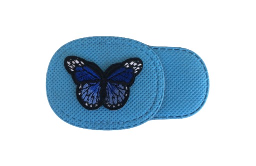 ZASŁONKA OBTURATOR NA OKULARY LENIWE OKO BLUE S -1