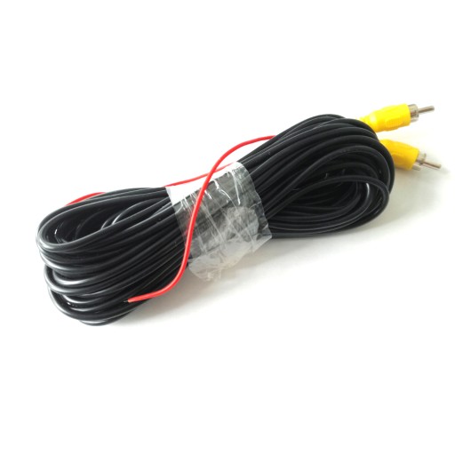 KABEL RCA 10m PRZEWÓD DO KAMER COFANIA CHINCH