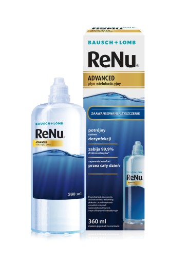 Płyn do soczewek RENU ADVANCED 360 ml