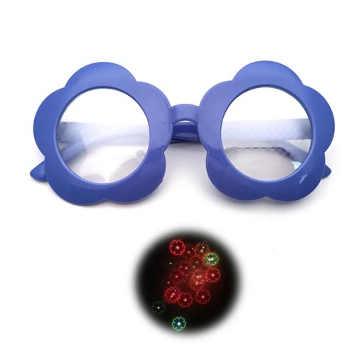 Fireworks Sunglasses Effect Flower Shaped Fireworks Effects Glasses Lights