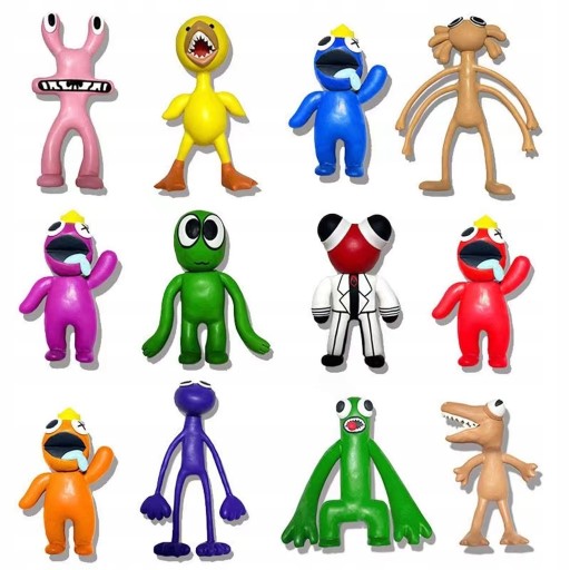 ZESTAW FIGUREK RAINBOW FRIENDS ROBLOX FIGURKI 8SZT