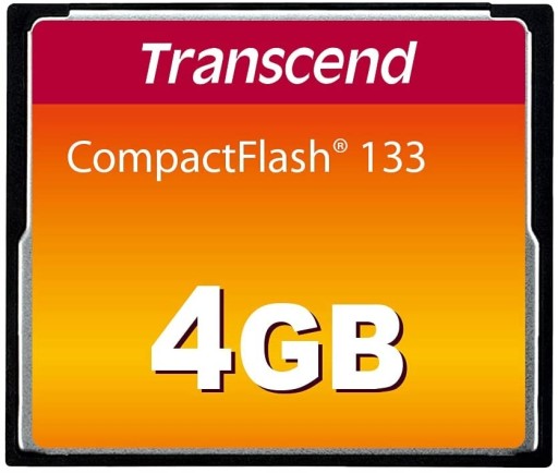 KARTA TRANSCEND 4GB CompactFlash CF 133 TS4GCF133