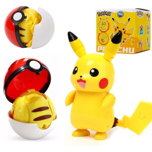 Pokeball Pokemon Go + Figurka Składana Pikachu