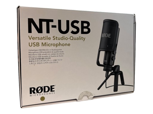 MIKROFON STUDYJNY POJEMNOŚCIOWY RODE NT-USB