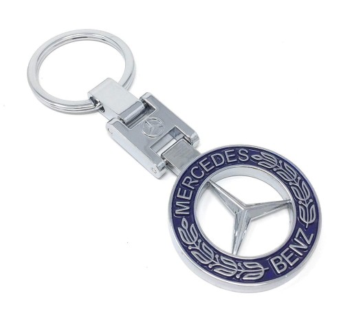 BRELOK BRELOCZEK NIEBIESKI DO KLUCZY MERCEDES