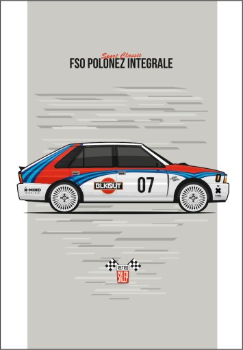 Plakat SPORT CLASSIC POLONEZ Format A3
