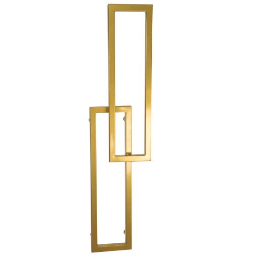 Grzejnik łazienkowy złoty dekoracyjny 123x30 Aureus Slim