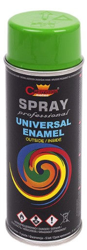 SPRAY Farba Emalia Champion 400ml zielony RAL 6002