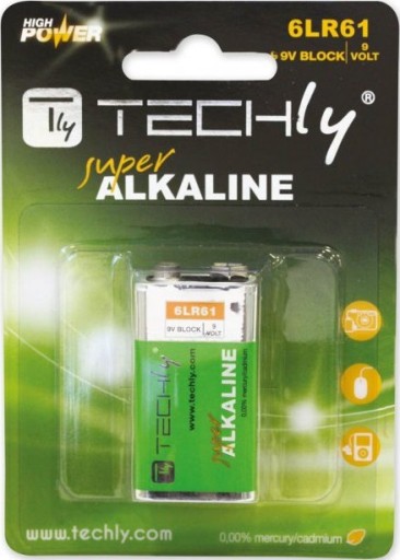 BATERIE ALKALICZNE LR61 9V