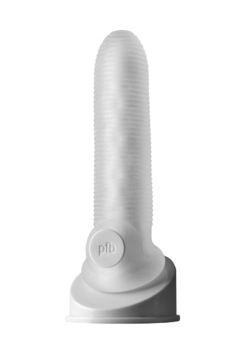 PERFECT-FIT FAT BOY MICRO RIBBED SHEATH 6.5” CLEAR