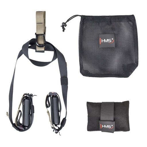 ZESTAW TAŚM DO ĆWICZEŃ TX09 KHAKI CROSS-FIT HMS