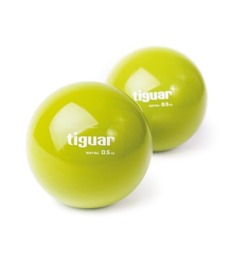 HEAVYBALL PILATES YOGA ZDROWY KRĘGOSŁUP TIGUAR PIŁKA 0,5KG OLIWKA