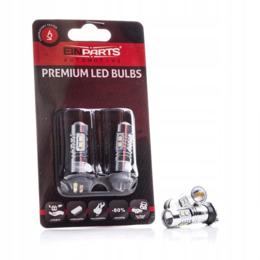BMW F30 F31 PW24W LED 10 SMD SOCZEWKA 6000K BIEL
