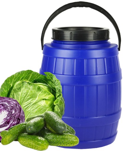 Beczka na wodę STERK plastikowa 12L zakrętka deszczówka ATEST