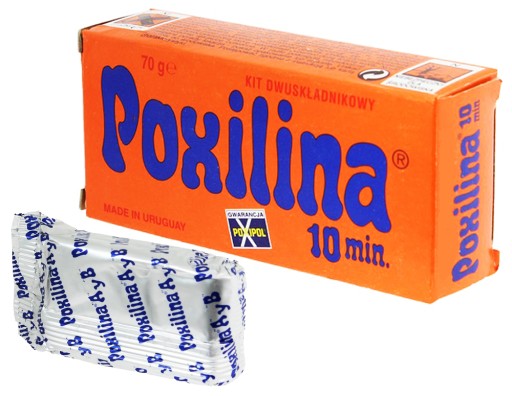 KLEJ POXILINA DWUSKŁADNIKOWY 10MIN 70G POXIPOL