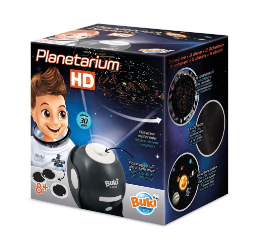 BUKI - zabawka edukacyjna Planetarium HD - projektor nieba nocnego, kosmosu