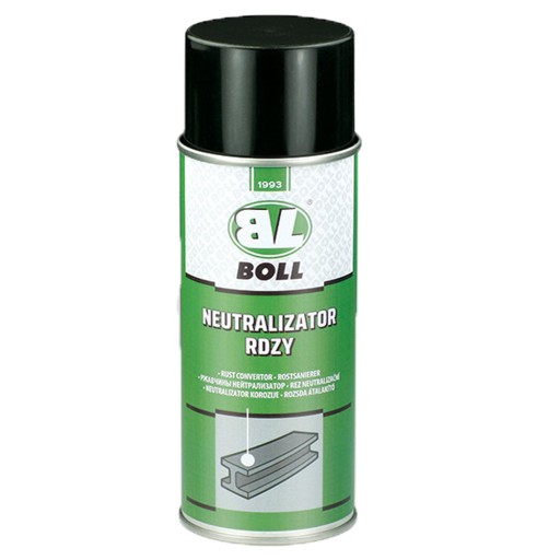 Preparat do usuwania rdzy neutralizator antykorozyjny w sprayu BOLL 400ml