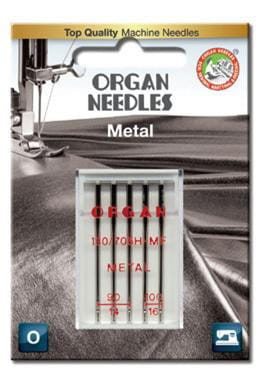 3125 Igły Organ Metal półpłaskie MIX 3x90 + 2x100