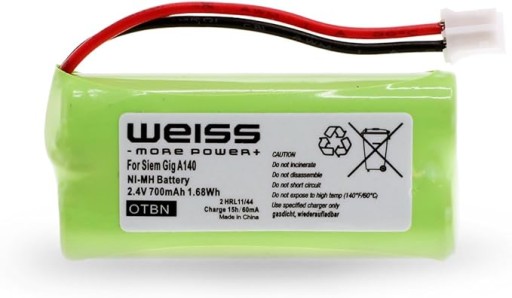 Zielony akumulator do Siemens Gigaset