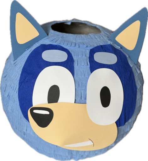 piniata pies piesek blue bluey pinata urodzinowa