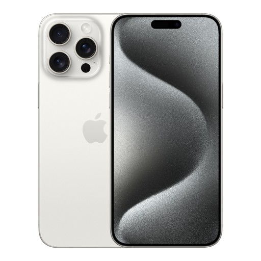 Telefon Apple iPhone 15 Pro Max 512 5G Tytan Biały