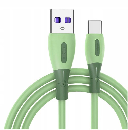 Kabel Przewód Wytrzymały TYP-C USB C QC 3.0 Ładowanie o długości 1.8m 180cm