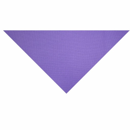 Chusta trójkątna mała 53x53x78 fioletowa