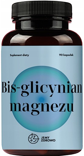 Bis glicynian magnezu Jemy zdrowo 375 mg w dziennej dawce 
