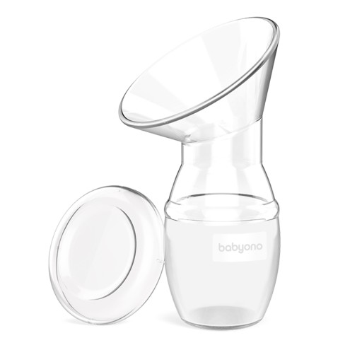 BABYONO Silikonowy laktator kolektor