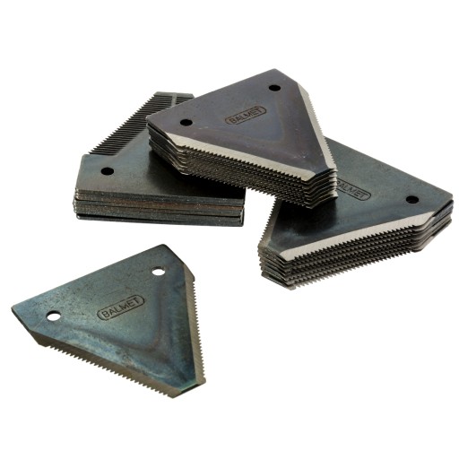 Nóż ząbkowany kosiarka konna 76x80x2mm OSA 25szt