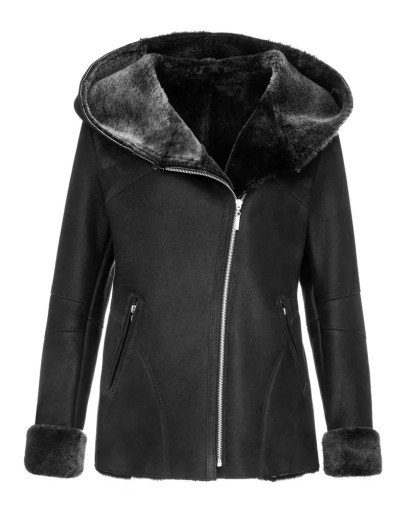 Kożuch damski Nel - 4XL