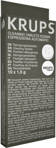Tabletki czyszczące do ekspresu KRUPS XS3000