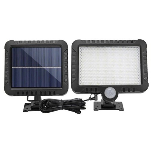 100 LED lampa słoneczna zewnętrzny czujnik ruchu ładowanie solarna ścienna