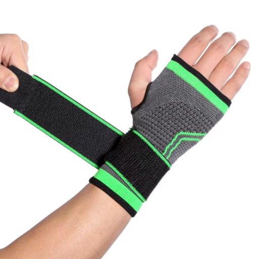 STABILIZATOR NADGARSTKA ORTEZA OPASKA ELASTYCZNA UCISKOWA NA NADGARSTEK M/L
