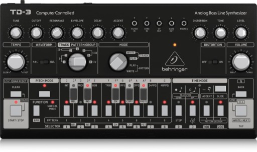 Behringer TD-3-BK - syntezator analogowy