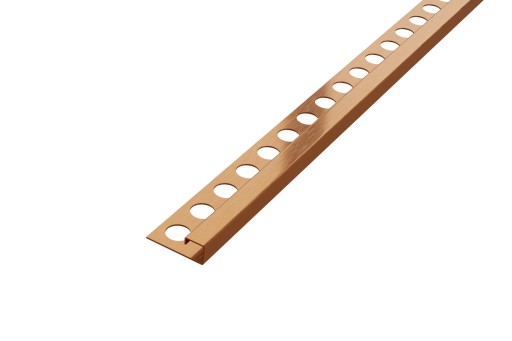 Listwa profil narożny Miedziany MAT P 10mm x 270cm