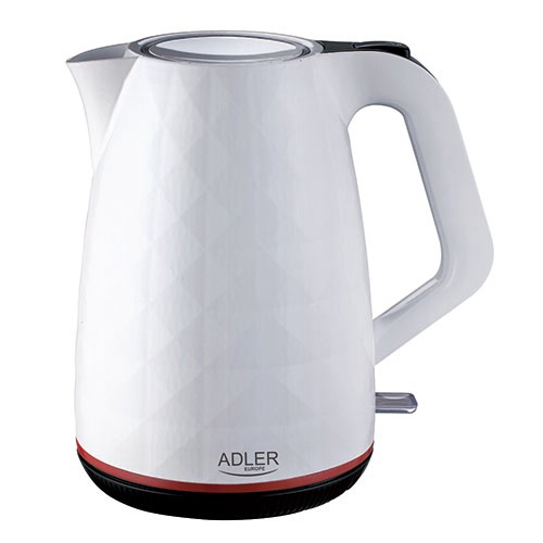 CZAJNIK ELEKTRYCZNY ADLER AD 1277 2200w BIAŁY 1,7L